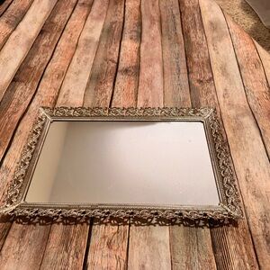 Vintage Gold Perfume Tray